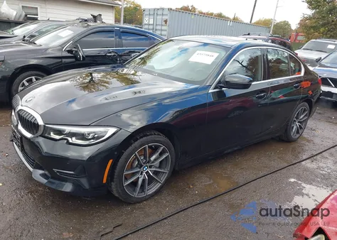 2019 BMW 330I xDrive z USA, uszkodzony, nr VIN WBA5R7C50KFH14397
